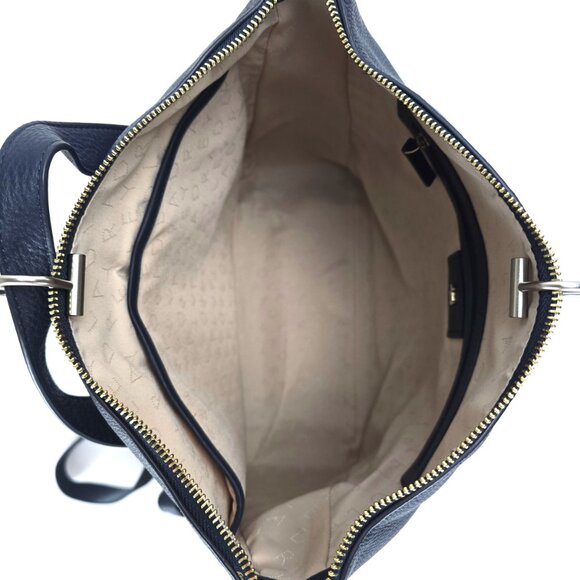 Radley London Westwell Lane Medium Leather Ziptop Backpack - Ink - Picture 9 of 10